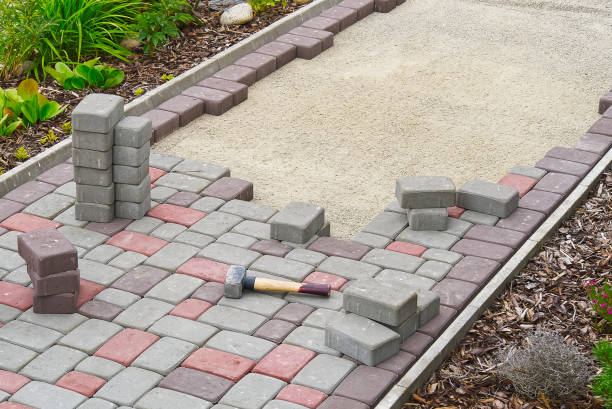 Residential Paver Driveway in Crest, CA